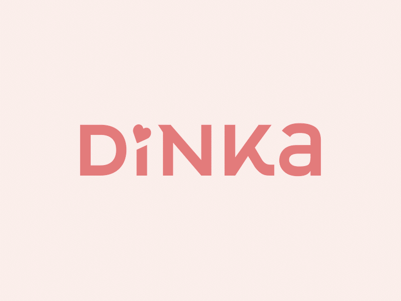 Dinka Cosméticos Logo animation branding design logo