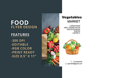 Food Flyer Design Project 01 banner ads banner design design flyer flyer design