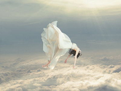 Free Falling Dream art dream emotional manipulation surreal