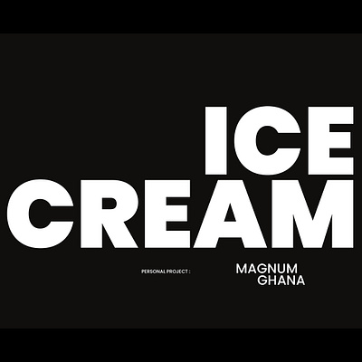 GHANA Magnum Ice Cream 3d animation chocolate cream design ghana graphic graphic design ice ice cream magnum milk motion graphics