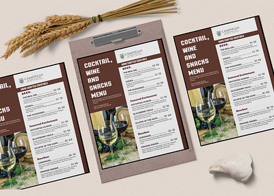 Prime Cocktail House Menu PSD Template design design template designs illustration latest 2020 menu menu design menu design template psd psd mockup web