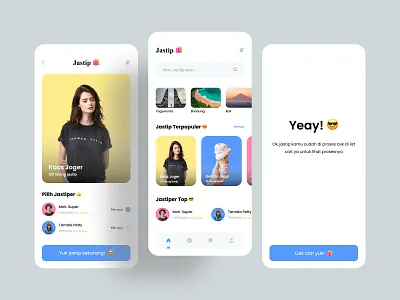 Jastip App Exploration & Prototype 🛍 exploration figma prototype ui ui ux uiux ux