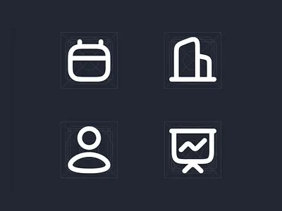 🗓 🏢 👤 📈Quick Icon Design in figma 3 building calendar figma icon design icon set icons ppt tutorial user