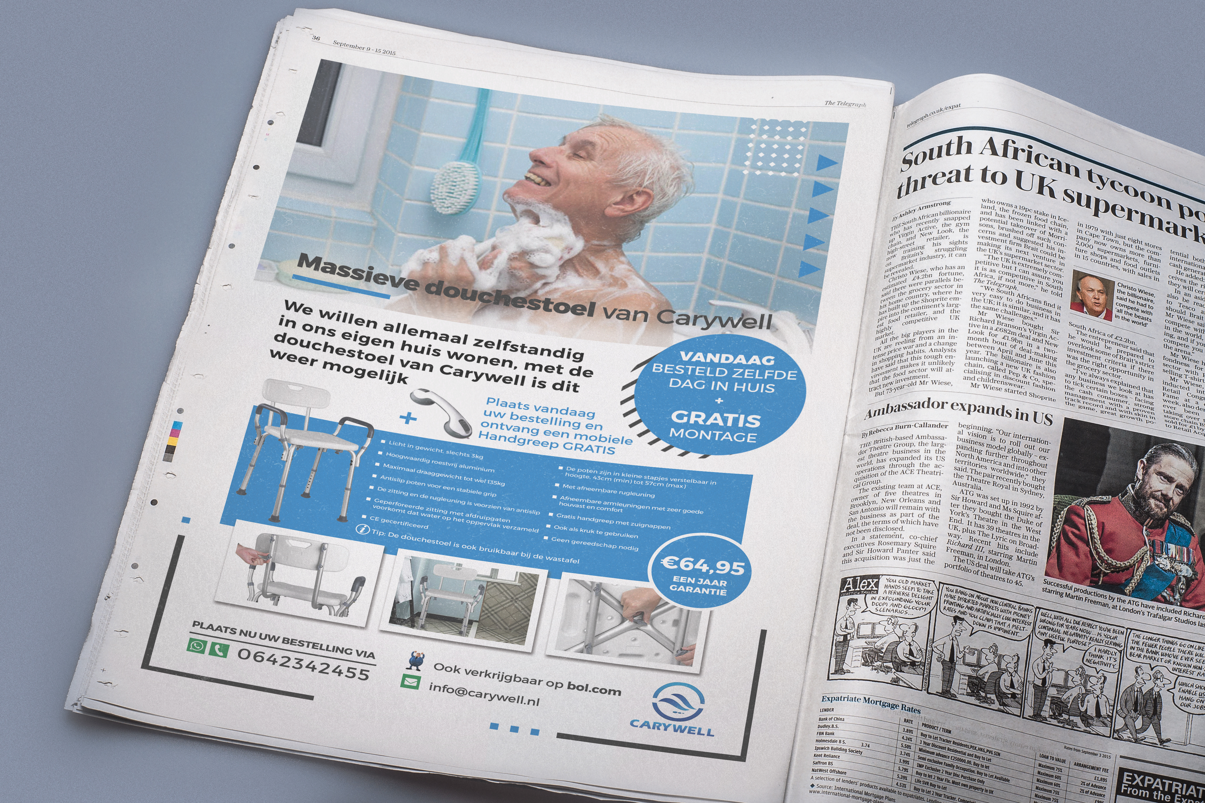 Example of Product Newspaper Advertisement