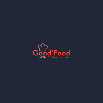 Good'Food - Logo Challenge branding design icon identity illustration illustrator logo minimal typography vector