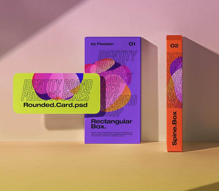 Free ID Psd Product Boxes Packaging Mockup by Pixeden on Dribbble