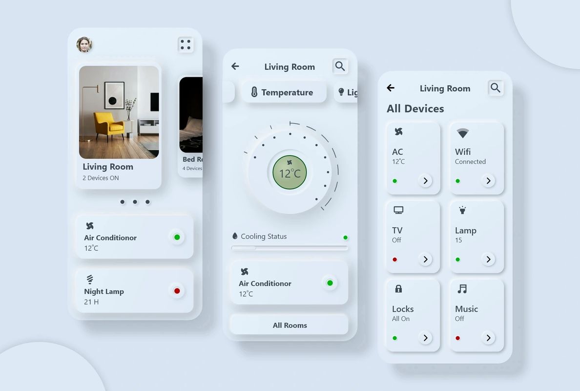Neumorphic UI/UX app design minimal neumorphic neumorphism ui ux
