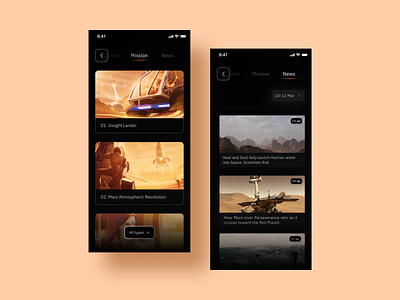Mars Booking app - 2 design mars minimal app design minimalist ui ui ux uidesign uiux ux ui