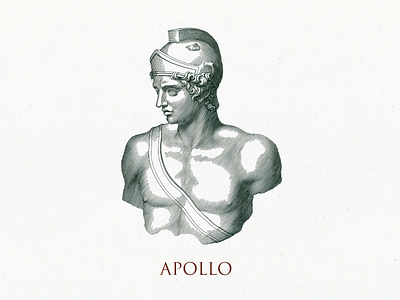 APOLLO ... apollo illustraion line art vector graphic vector illustration