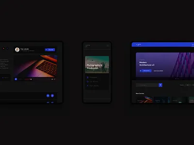 Learning Labz black courses dashboard gradient lab learn learning mobile online product raff hbb tablet ui ux web webapp webapps