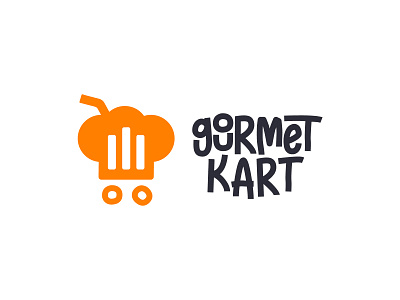 Gourmet Kart - Branding Project brand branddesign branding design identity illustration illustrator logo logo design logos minimal vector