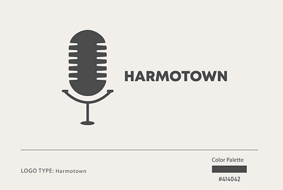 MUSIC/HARMOTOWN LOGO DESIGN CONCEPT business music logo business music logo design elegant logo harmotown illustrator logo design logo maker logotype minimal music music player stylish logo vector