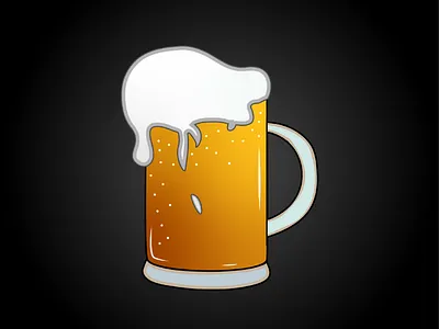 Beer Mug illustration beer illustration beermug