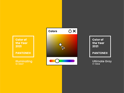 Color of the Year 2021 by PANTONE branding color colorful colorful design colorful logo colors colors palette design minimal pantone ui web year