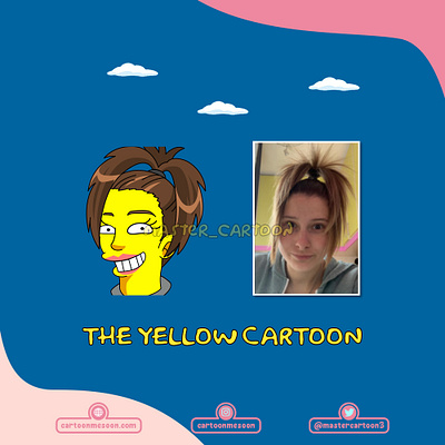 BEAUTY cartoon cute design funny illustration logo mastercartoon simpsons vector yellowme