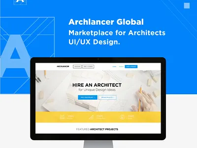 Archlancer UXUi branding corporate logo ui ux
