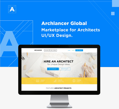 Archlancer UXUi branding corporate logo ui ux