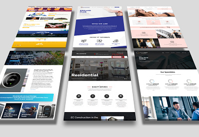 Website Design landing page website design website designer