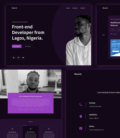 Maverick's Portfolio