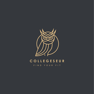 Owl Logo 2021 design designer gold golden illustration line lineart logo logo design minimal minimalism minimalist outline owl owl logo simple simple logo