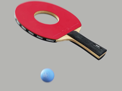 Ping Pong 3d animation foreal loop pingpong