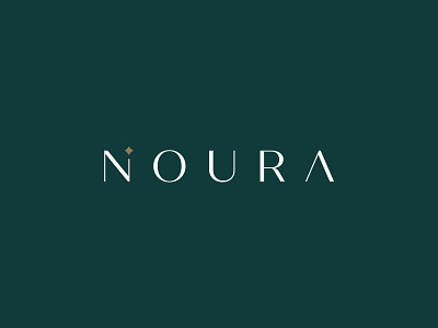 NOURA brand identity branding fashion feminine hijab light logo logotype luxury luxury branding luxury logo modern noor noura serif serif font star typography womenswear wordmark