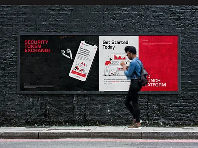 STX.SWISS — Billboard billboard brand branding concept design graphic design identity illustration logo typography visual identity