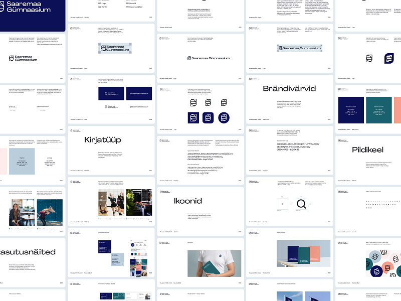 Visual Identity Guidelines brand brandbook branding clean design guideline logo minimal typography visual identity web