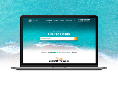 Cruise Booking ui ux