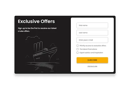 Daily UI Subscribe Popup design illustration minimal popup subscribe ui uiux web webdesign