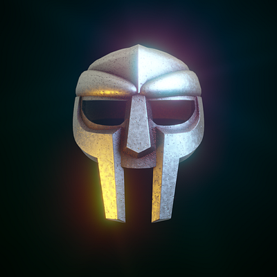 RIP DOOM 3d 3d art 3d illustration c4d character character design cinema 4d diligence studio doom illustration illustrations mask mf doom rendering stuart wade