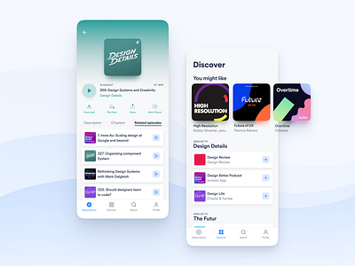 Podcast recommendations ux uxdesign