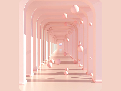 ARCH SERIES 01 3d 3d art blender3d branding cinema4d clean minimal