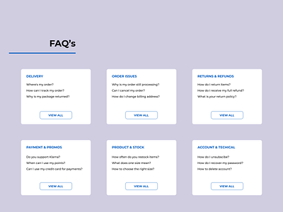 Daily UI 092 | FAQ s daily ui dailyuo092 faqs