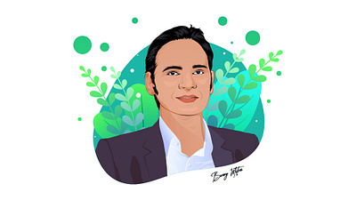 Portrait Illustration 2d animation animated gif gif iconmotion illustration art illustration design logo logomotion motiongraphics streamer logo twitch allerts twitch allerts twitch pannel