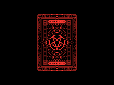 Doom Chalice: Backer backer card game illustration sigil