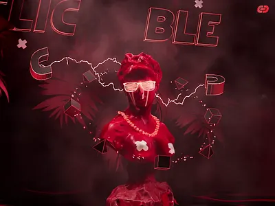 Clickable Name Animation 3d animation branding logo motion graphics