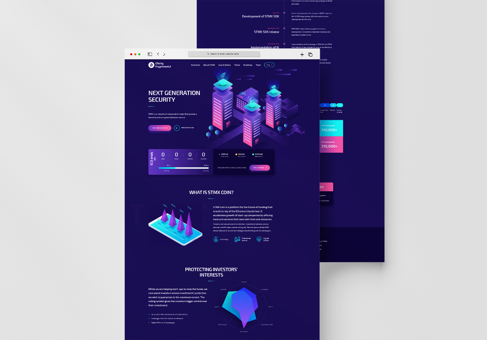 STMX Coin - Website for Crypto Project 💎 by Lavora Digital Agency on  Dribbble