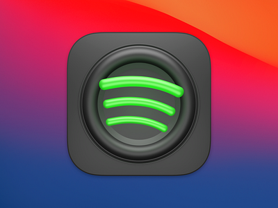 Spotify for Big Sur - Update app big sur icon spotify ui