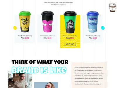 cupps01 app booking branding coffe cup design drink home home page homepage house index indore landing ui ux web