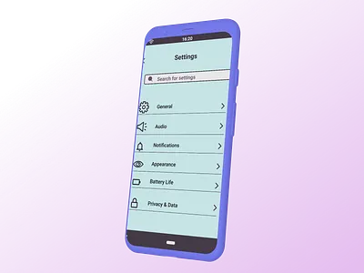 settings page dailyui mockups settings ui