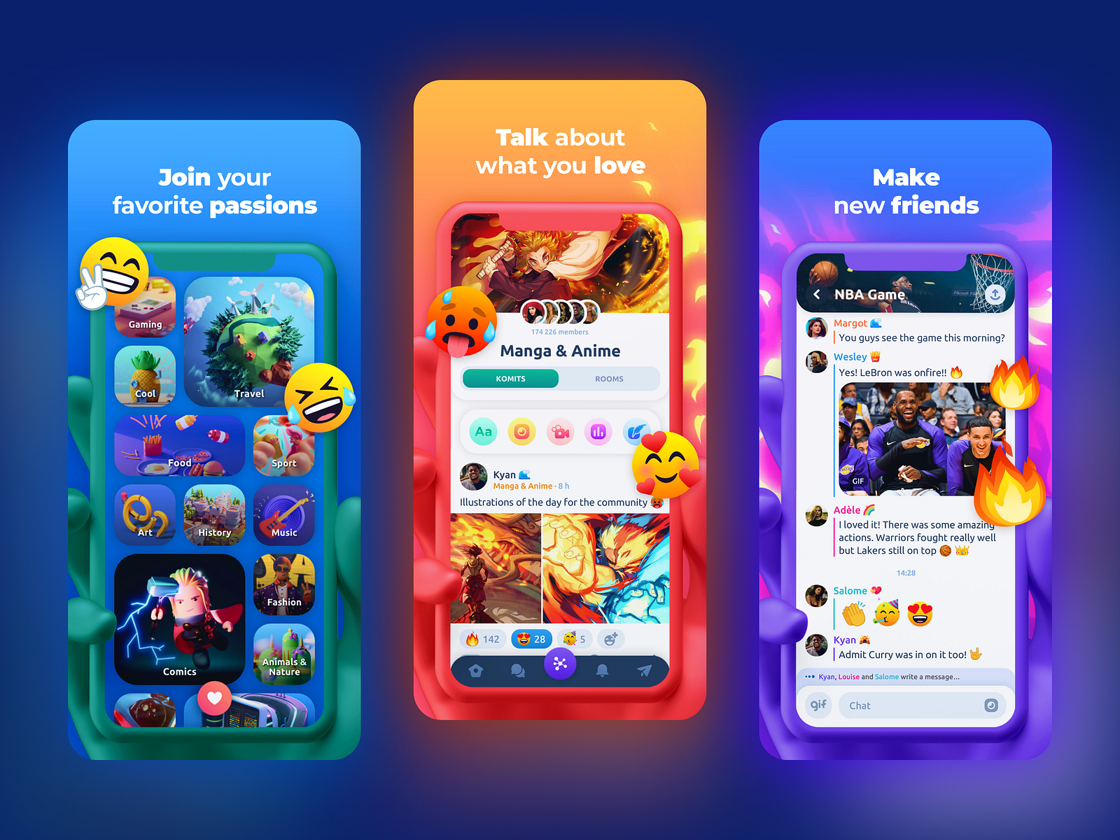 💜 Social Consumer App Store Messenger, Community, Feed by Thibaut