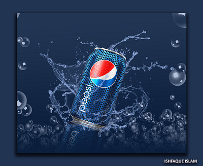 Water splash Pepsi Design creative design creativity digitalart graphic graphicdesign pepsi pepsico pepsimax photoshop photoshop action photoshop art photoshop template templatedesign