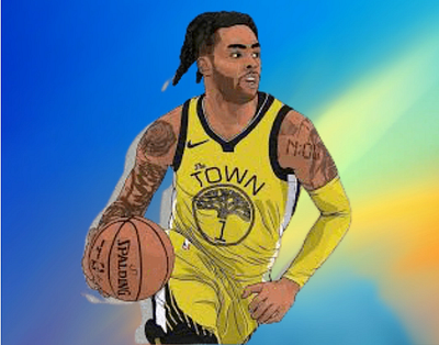 D'Angelo Russell cartoon images