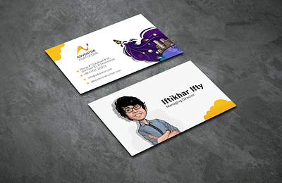 Illustration Business Card Design Mockup business card business card design business card illustration business cards businesscard design illustration illustration art illustrator vector