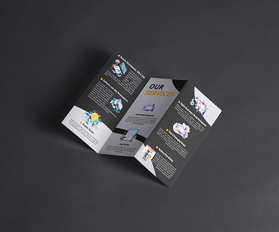 CW Leaflet Trifold brochure Design trifold brochure trifold brochure design