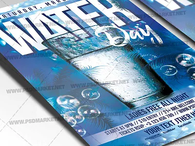 Water Day Template water day usa