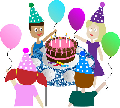 kids birthday party birthday birthday kids birthday party illustration kids kids art kids illustration