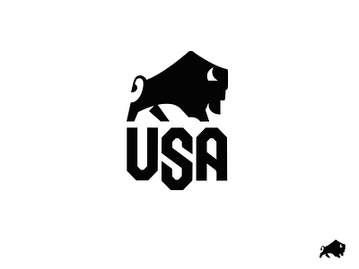 Bison USA 2021 drib bison buffalo crest logo mikebruner usa