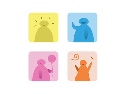 Arli Avatars avatar branding bubble characters chat design emoji emoji set emoticon face iconography icons illustration logo mark message smile socialmedia user